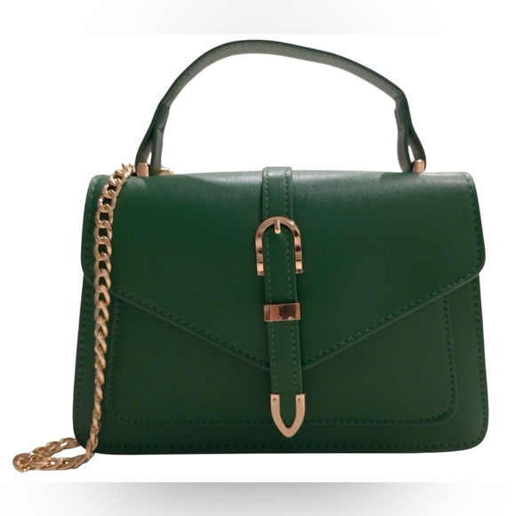 Handbags - The Emerald Lock Mini Satchel